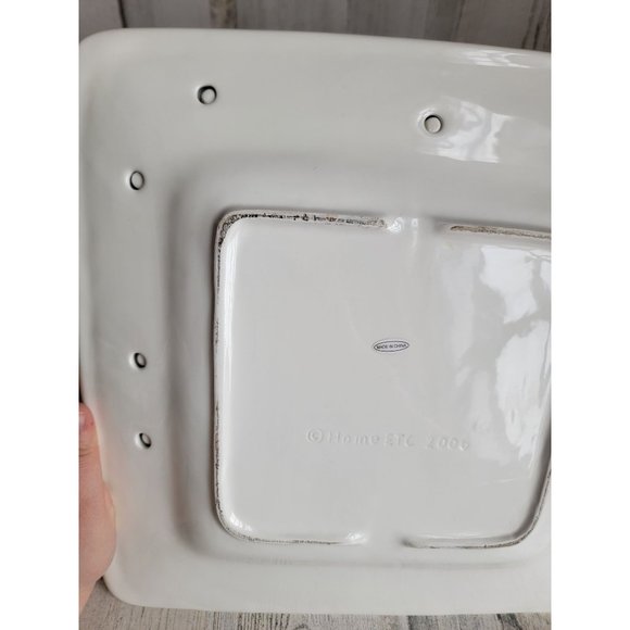 Vintage Etc 2006 cheese cracker serving platter plate unique‎ - Picture 8 of 8